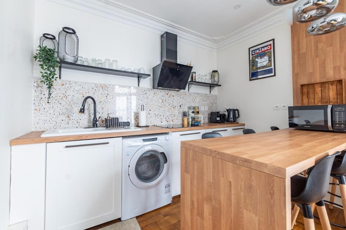 Appartement 2 Etages Paris - Metro 9 Grands Boulevards - Folies Bergeres Exterior foto