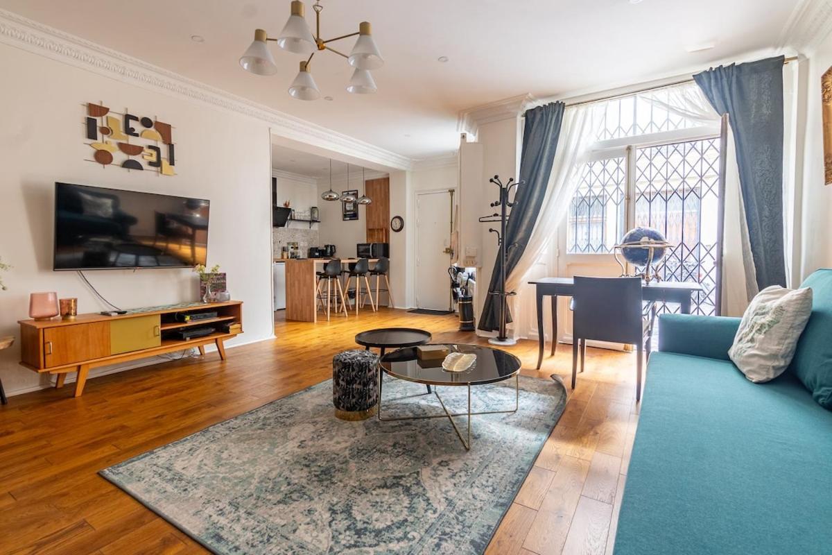 Appartement 2 Etages Paris - Metro 9 Grands Boulevards - Folies Bergeres Exterior foto