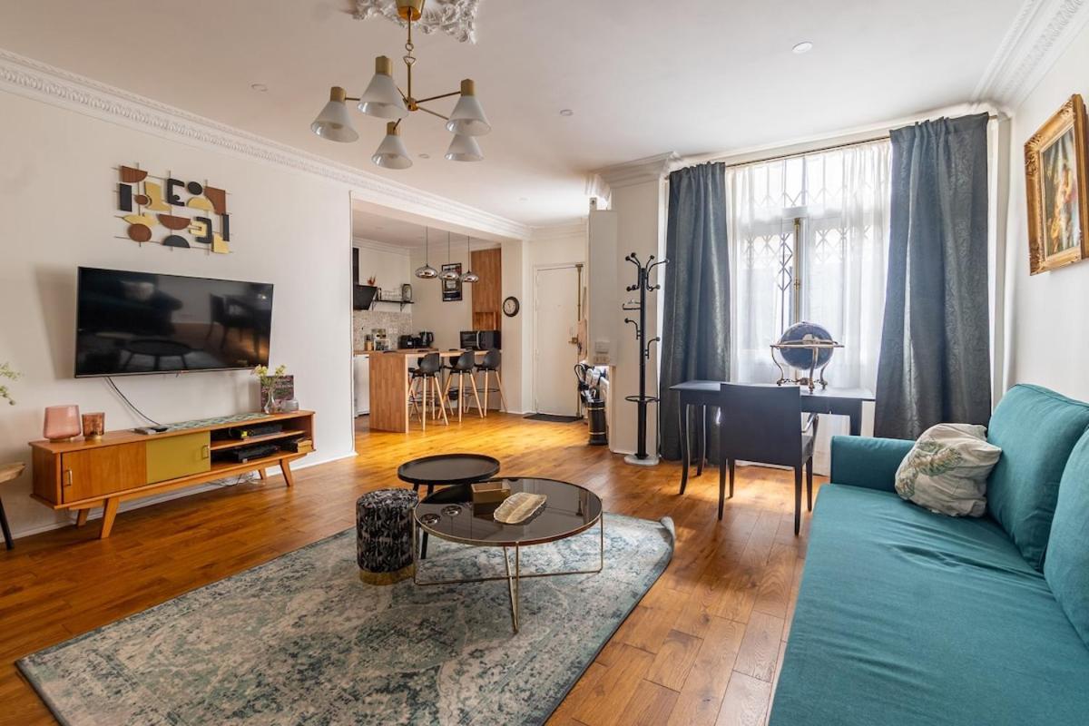 Appartement 2 Etages Paris - Metro 9 Grands Boulevards - Folies Bergeres Exterior foto